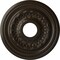Ekena Millwork Galway Ceiling Medallion (Fits Canopies up to 3 1/4"), 15 3/4"OD x 3 1/4"ID x 1"P, Stone Hearth CM15GASHF - alternate 1